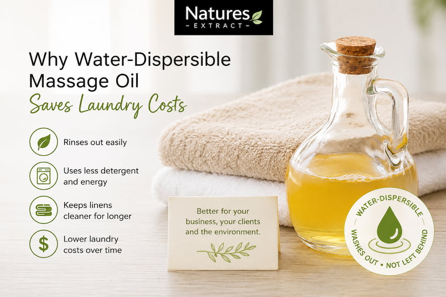 why-water-dispersible-massage-oil-saves-laundry-costs